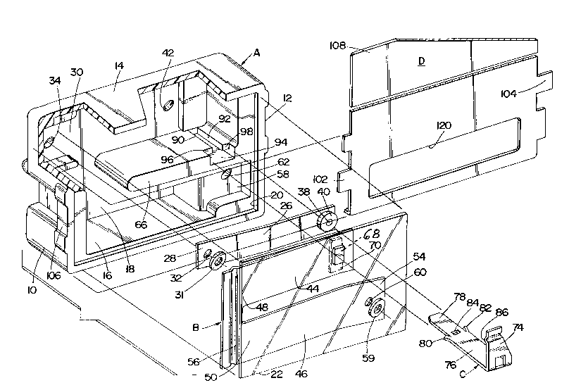 A single figure which represents the drawing illustrating the invention.